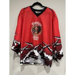Warriors‎ Men's Hockey Jersey Size Medium